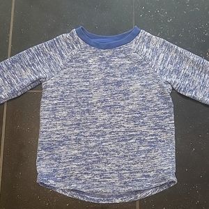 Blue kids long sleve shirt